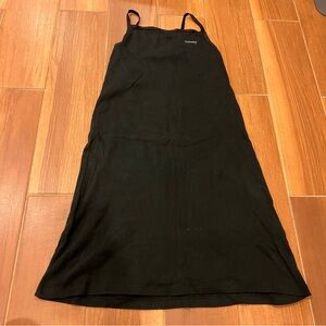 Women’s Tommy Jeans Hilfiger Black strap Midi Dress Size Medium